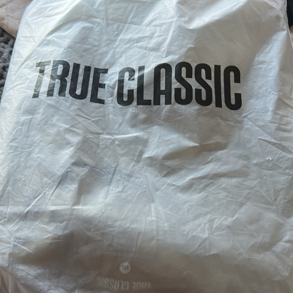 True Classic Men's Short Sleeve Tee military green 3XL - Picture 3 of 4